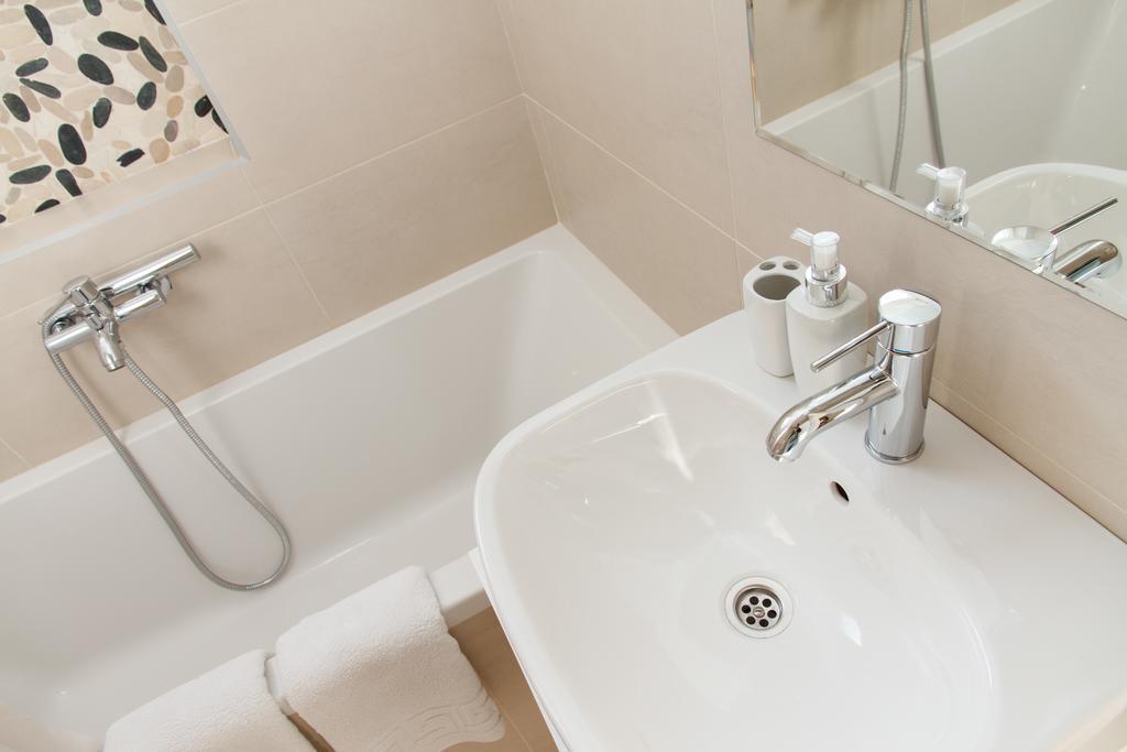 Apartment Slavia District Belgrád Szoba fotó