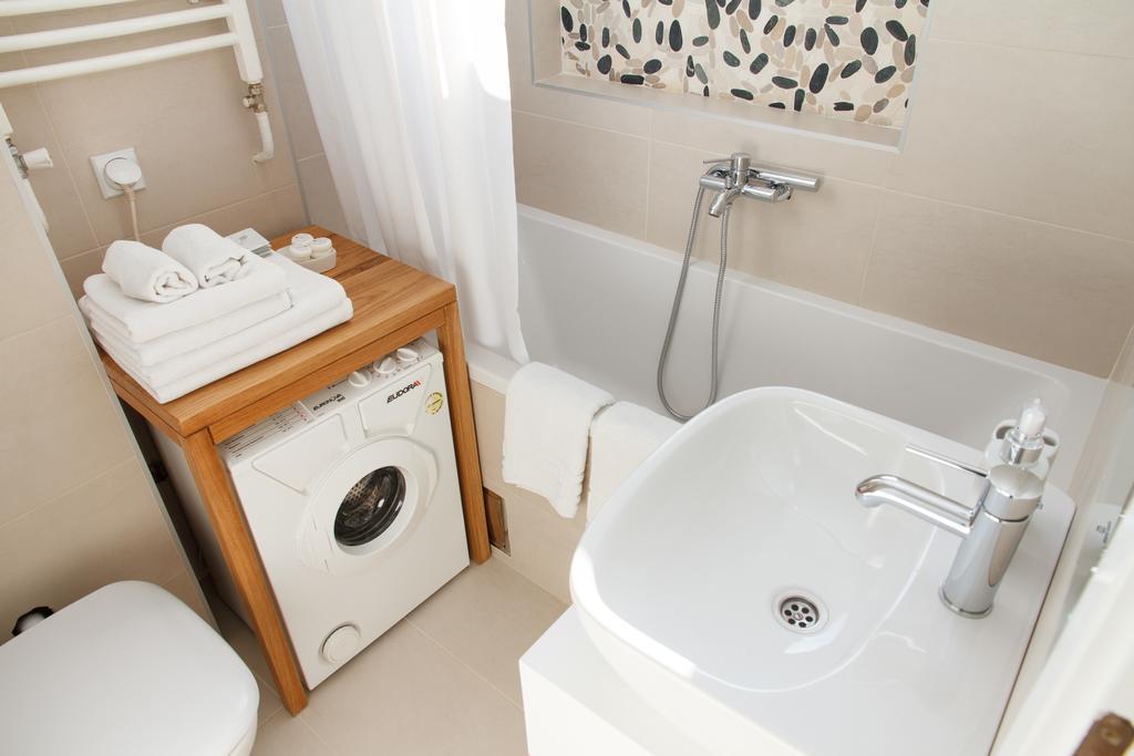 Apartment Slavia District Belgrád Szoba fotó