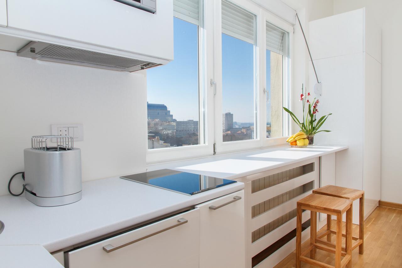 Apartment Slavia District Belgrád Kültér fotó